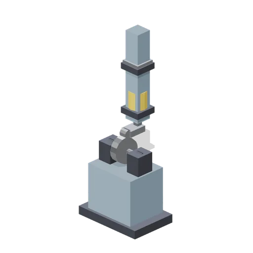 Cam and roller follower (Animated Mechanisms Kit)