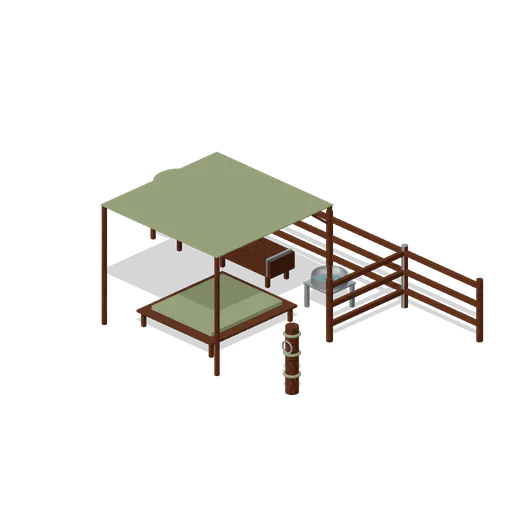Husbandry Courtyard (Creature Husbandry and Transport)