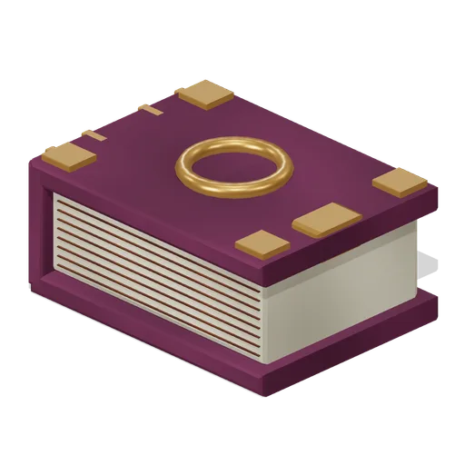 Clasped ritual grimoire (Hollowwick Halloween)