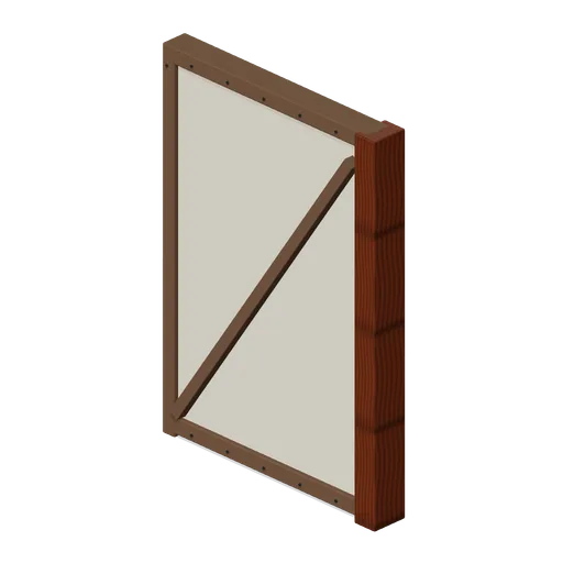 Timber Wall End (Adventurers Tavern and Guild Hall)