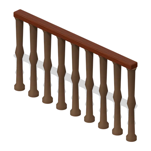 Mezzanine Rail (Adventurers Tavern and Guild Hall)
