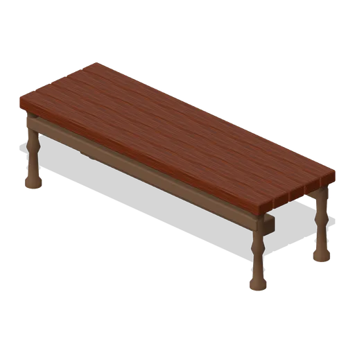 Long Trestle Table (Adventurers Tavern and Guild Hall)