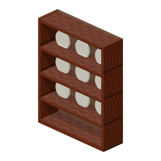 Dresser With Plates (Adventurers Tavern and Guild Hall)