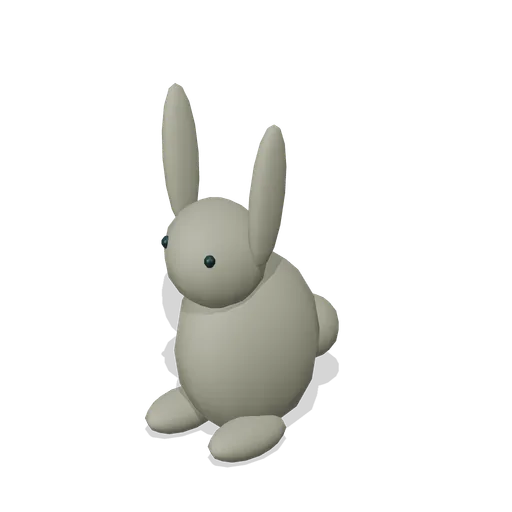 Carved stone rabbit (Almanac Gardens)