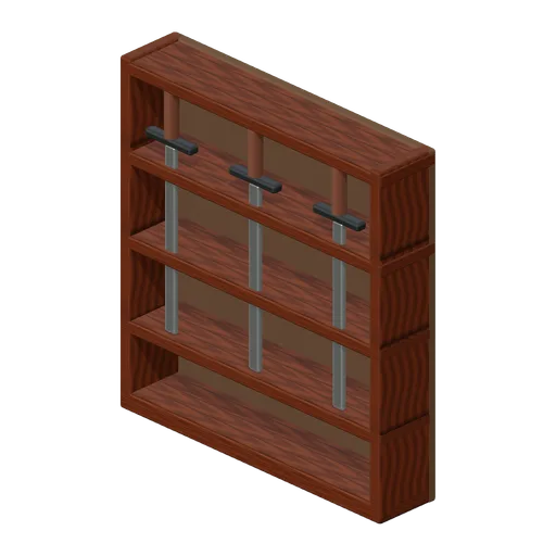 Mounted Weapon Rack (Adventurers Tavern and Guild Hall)