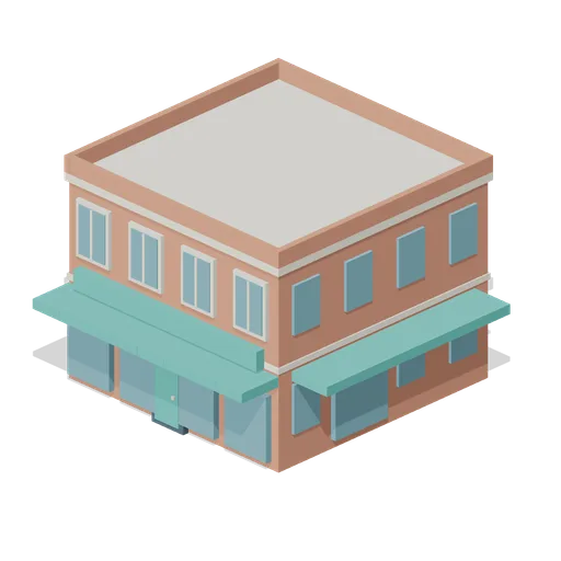 Corner Cafe (Voxel City Districts)