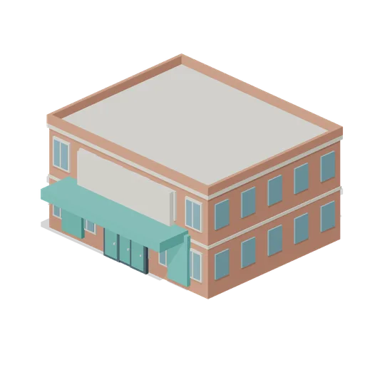 Cinema Marquee (Voxel City Districts)