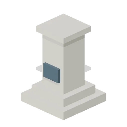 Monument Plinth (Voxel City Districts)
