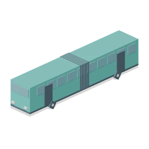 Articulated Bus (Voxel City Districts)