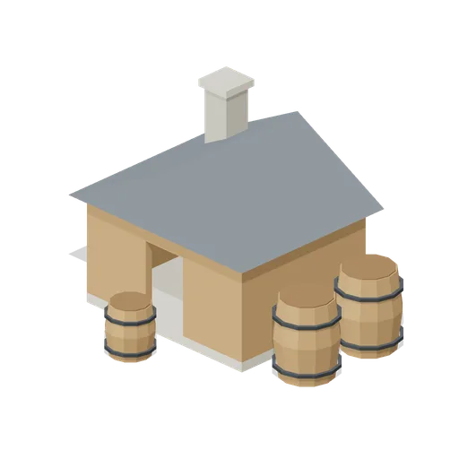 Brewery (Medieval RTS Faction Buildings)