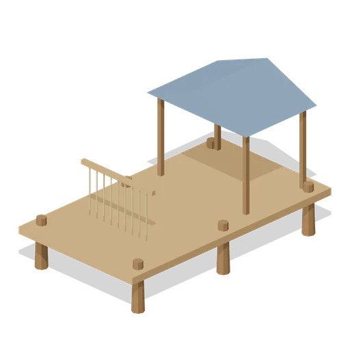 Fishing Dock (Medieval RTS Faction Buildings)