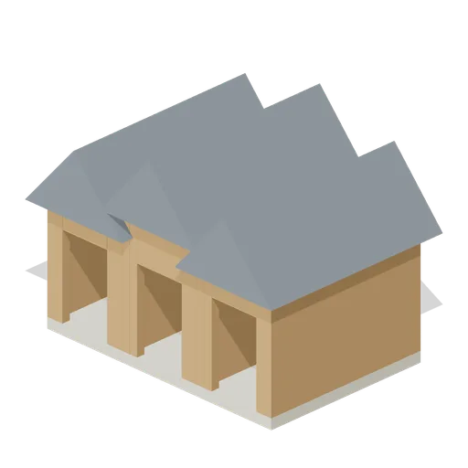 Housing Row (Medieval RTS Faction Buildings)