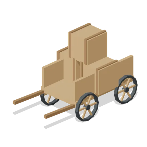 Supply Wagon (Medieval RTS Faction Buildings)