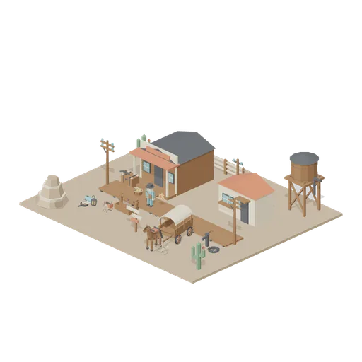 Frontier Post starter scene