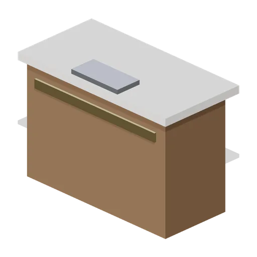 Teller Counter (Bank Vault Heist Kit)
