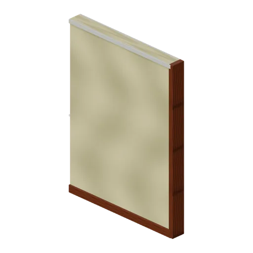 Wallpaper wall end (Backrooms and Liminal Spaces Kit)