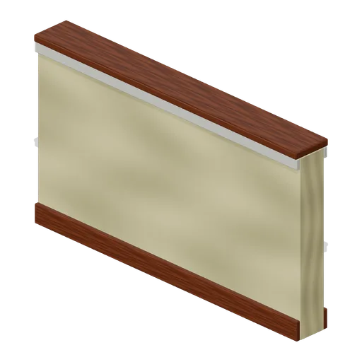 Half-height wall (Backrooms and Liminal Spaces Kit)