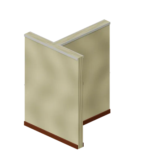 Wallpaper T junction (Backrooms and Liminal Spaces Kit)