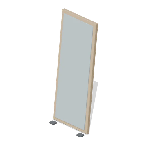 Full-length leaning mirror (Retail Store Fixtures and Mall)