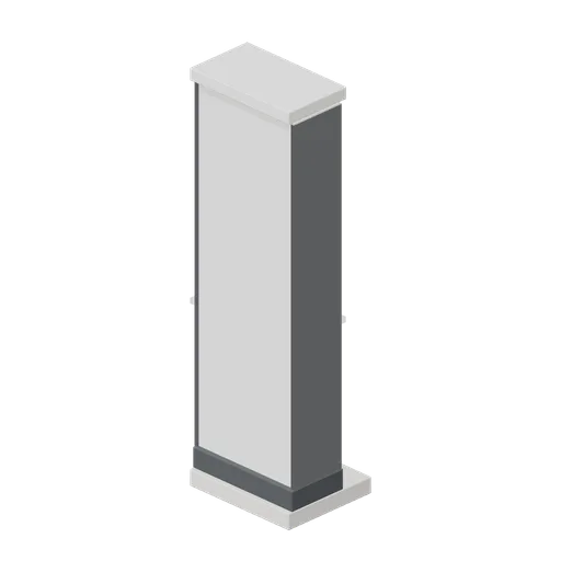 Mall unit shell pier module (Retail Store Fixtures and Mall)