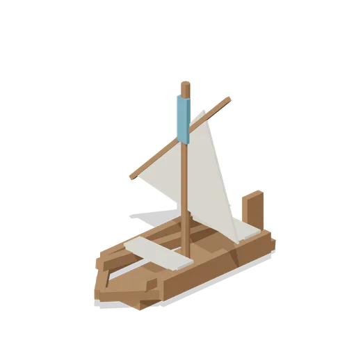 Tidal lateen survey skiff