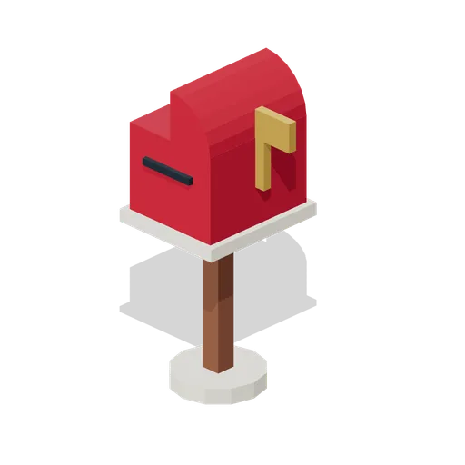 Santa Mailbox (North Pole Village)