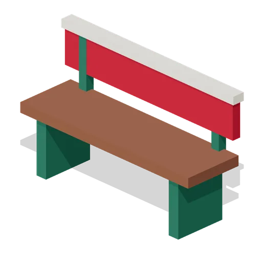 Winter Bench (North Pole Village)