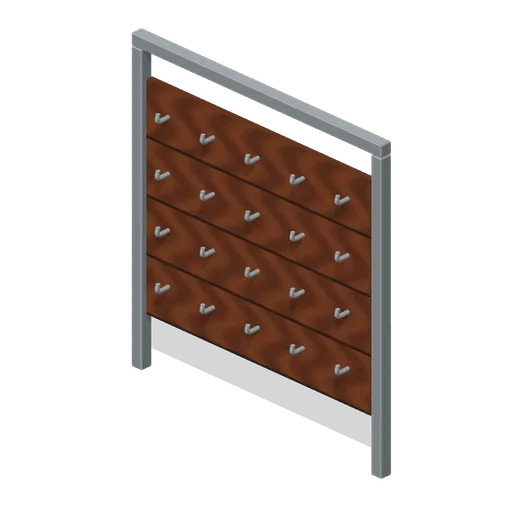 Pegboard Tool Wall (Salvage and Repair Workshop)