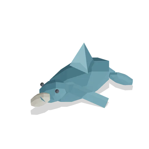 Tidal harbour dolphin