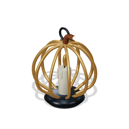 Pumpkin cage lantern (Hollowwick Halloween)