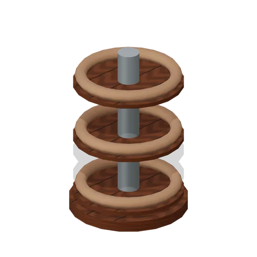 Coil Storage Spindle (Salvage and Repair Workshop)