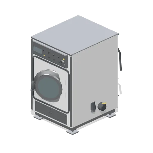 Rigid mount high spin washer extractor (Laundromat and Cleaning Services)