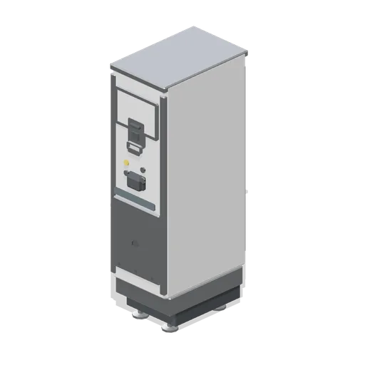 Coin payment column (Laundrette and Cleaning Services)