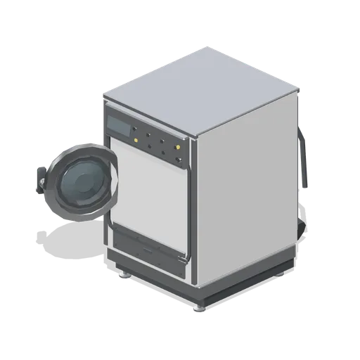 Commercial washer 700, open door (Laundrette and Cleaning Services)