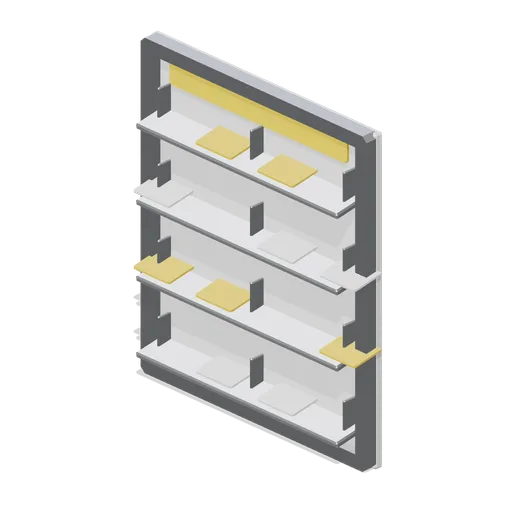 Order ticket rack (Laundromat and Cleaning Services)