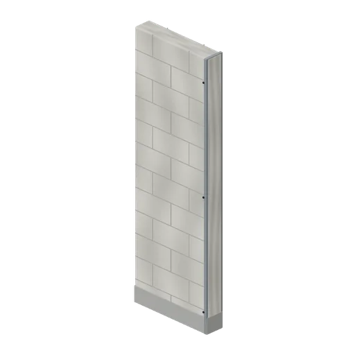 concrete wall end (Prison Complex Builder)