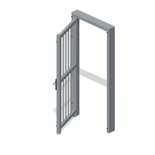 cell door barred open (Prison Complex Builder)