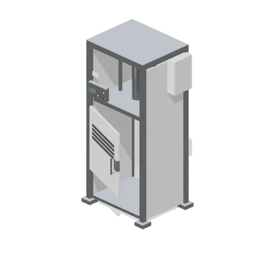 Vertical cardboard baler (Laundrette and Cleaning Services)
