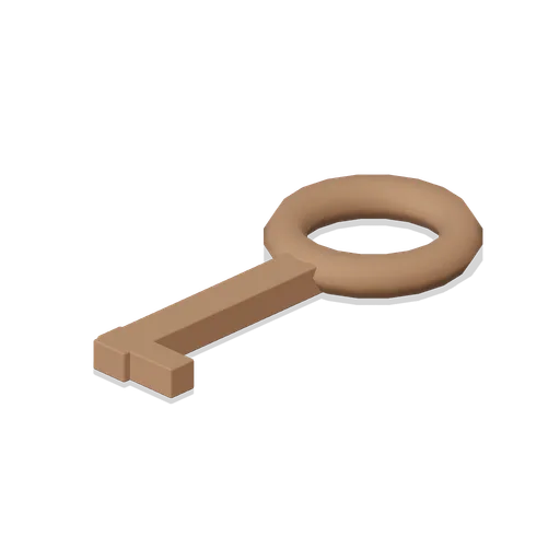 Brass Key (Scavenger’s Loot Library)