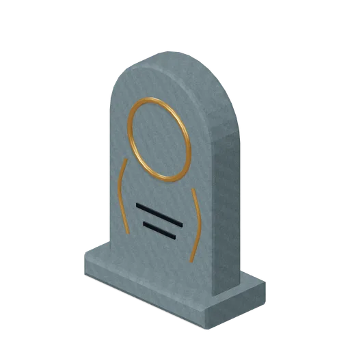 Round-arched memorial (Hollowwick Halloween)