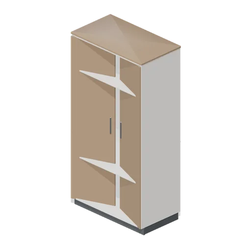 Wardrobe with named doors (Hotel and Resort Operations)