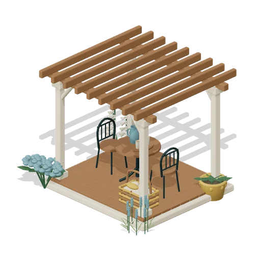 Summer / Lemonade terrace (Almanac Gardens)