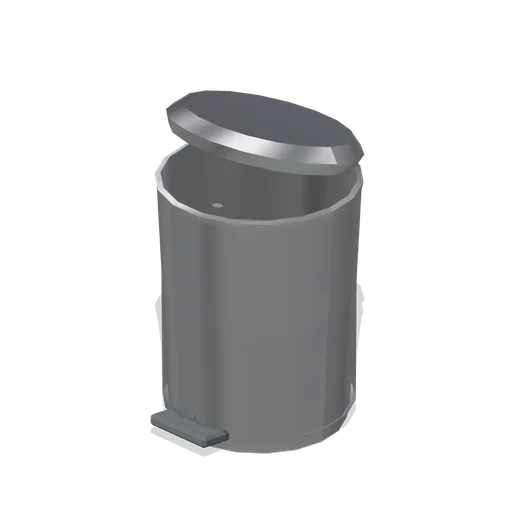 Bathroom pedal bin (Hotel and Resort Operations)