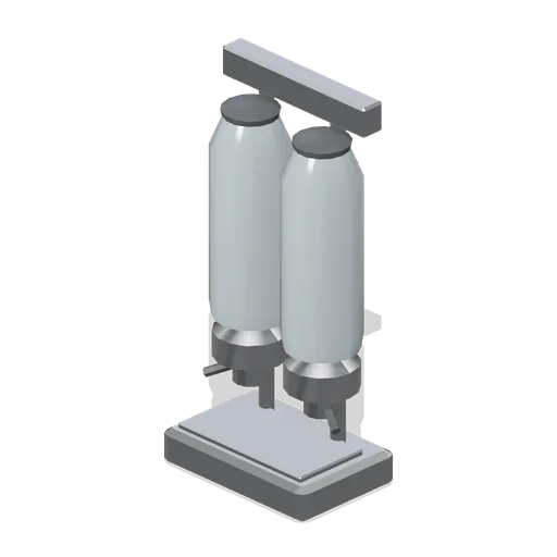 Twin cereal dispenser (Hotel and Resort Operations)