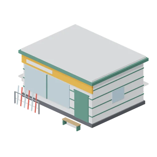 Rental Shop Front (Ski Resort and Snow Park)
