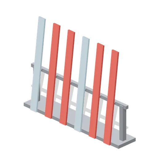 Ski Rack (Ski Resort and Snow Park)