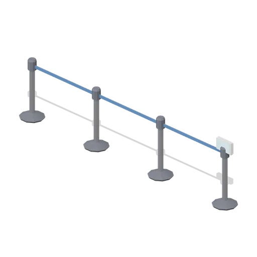 Queue Barrier Run (Airport Terminal and Ground Operations)