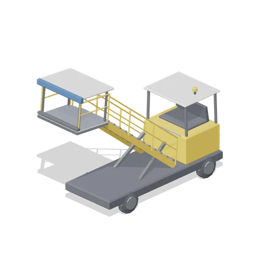 Passenger Air Stairs (Airport Terminal and Ground Operations)