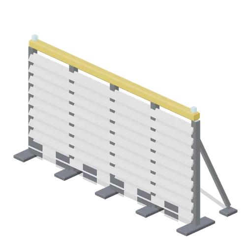 Jet Blast Fence (Airport Terminal and Ground Operations)