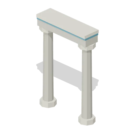 Tidal colonnade module